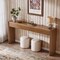 70.9" Sofa Table Wooden Console Table with 3 Drawers for Entryway